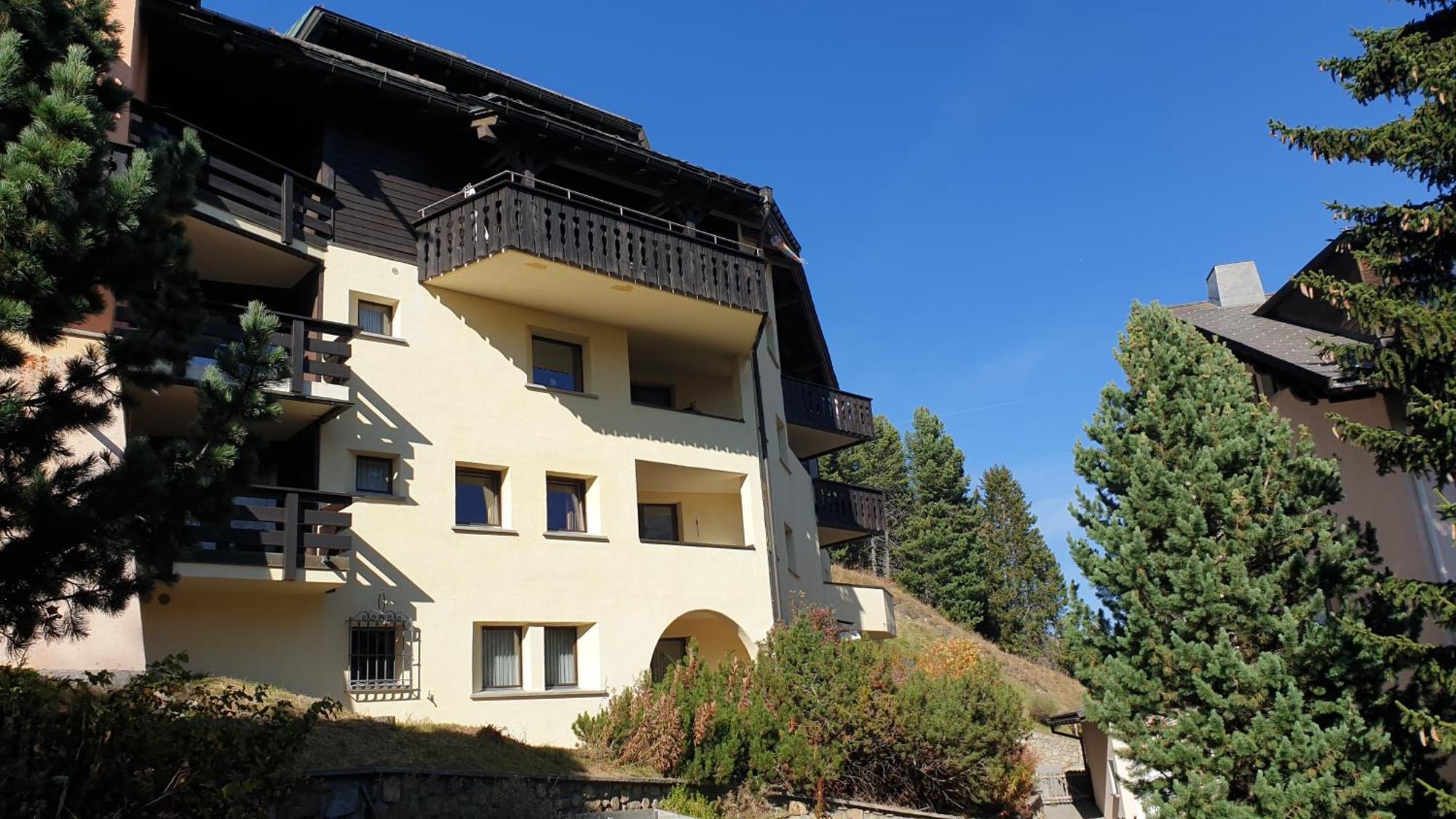 Chesa Bellaval, Haus La Vuolp 2 1 2-zimmerwohnung * Silvaplana